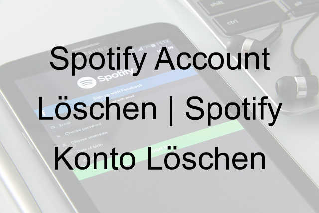 spotify account löschen